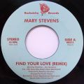 Mary Stevens, Find Your Love - Remix
