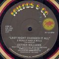 Esther Williams, Last Night Changed It All