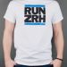 RUN ZRH Shirt Blue / White
